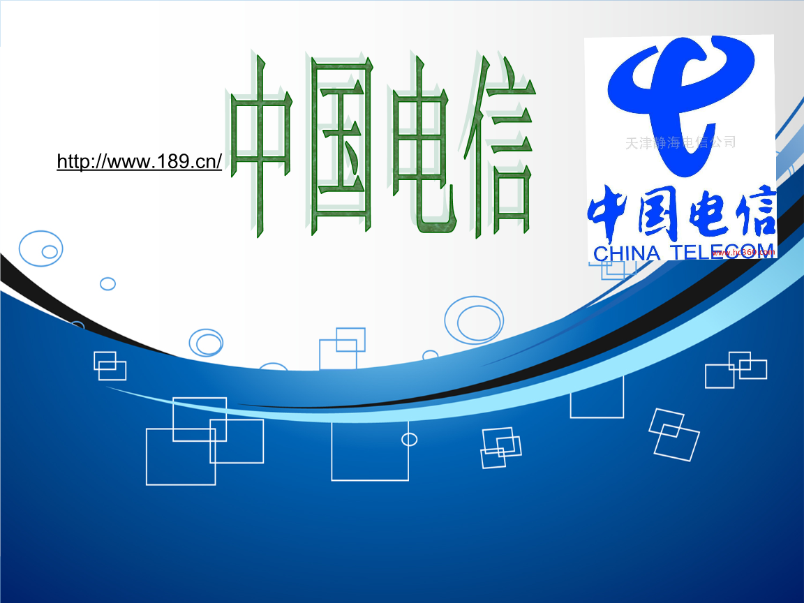 中国电信-电话卡 武纺李斌.ppt