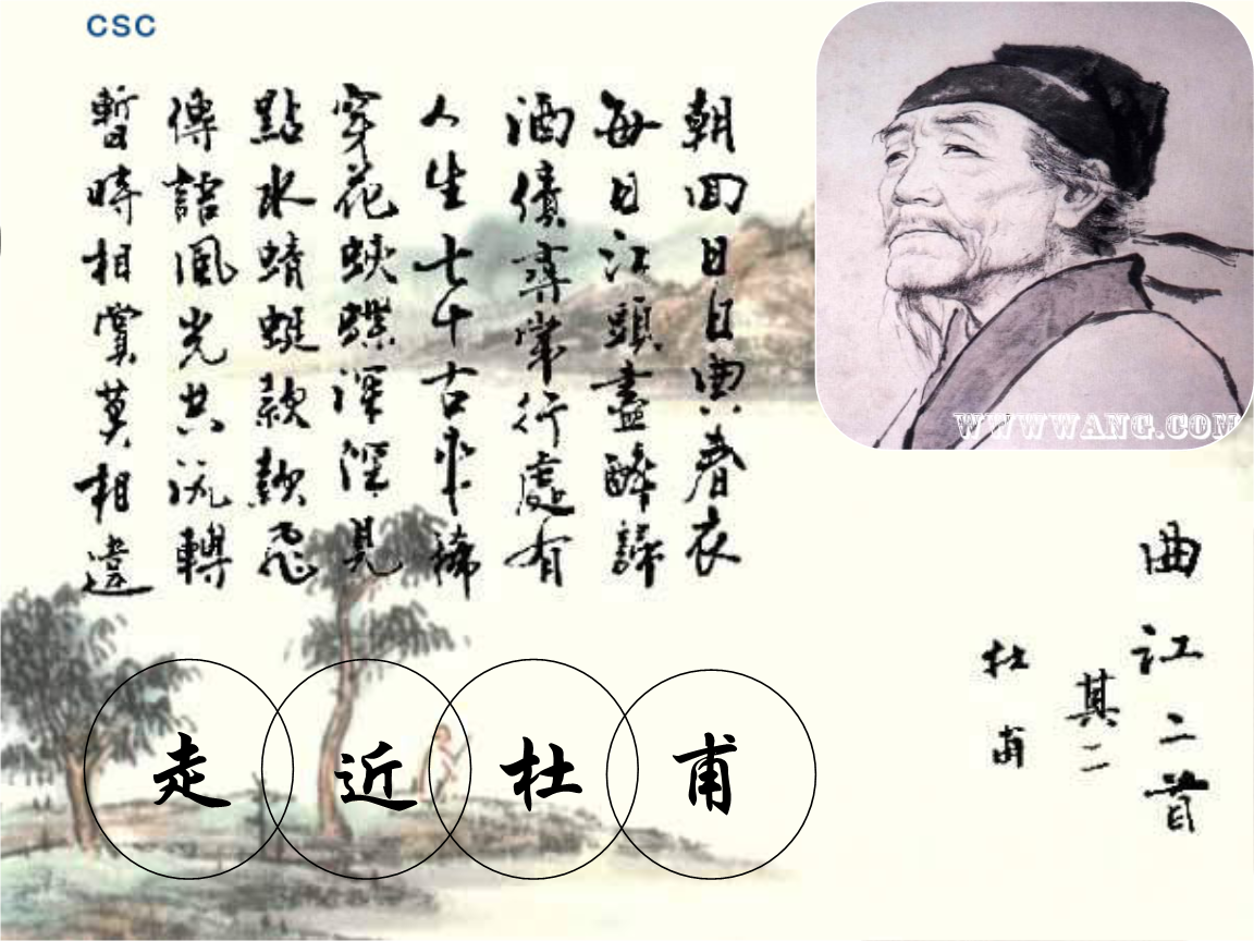走近杜甫 杨雨萌.ppt