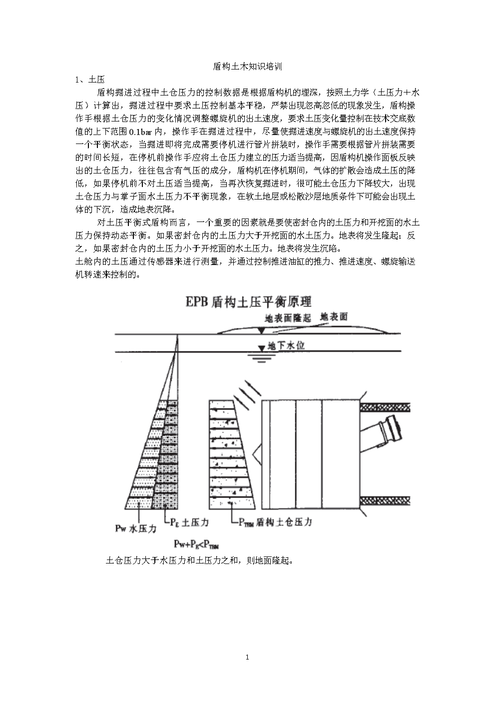 土粘贴衡式压平学习.doc两图纸盾构张图片
