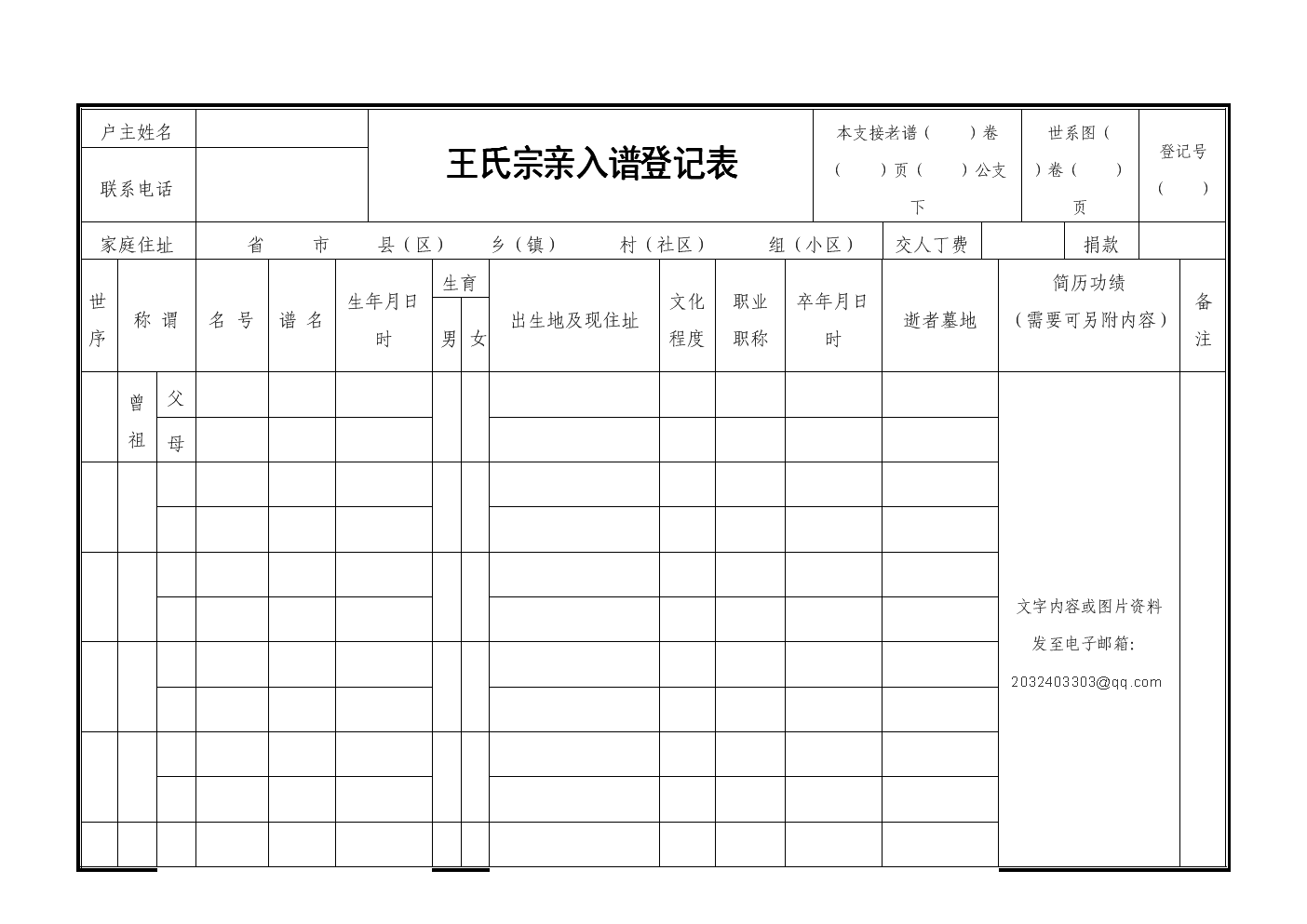户主姓名-北京王氏宗亲联盟.doc
