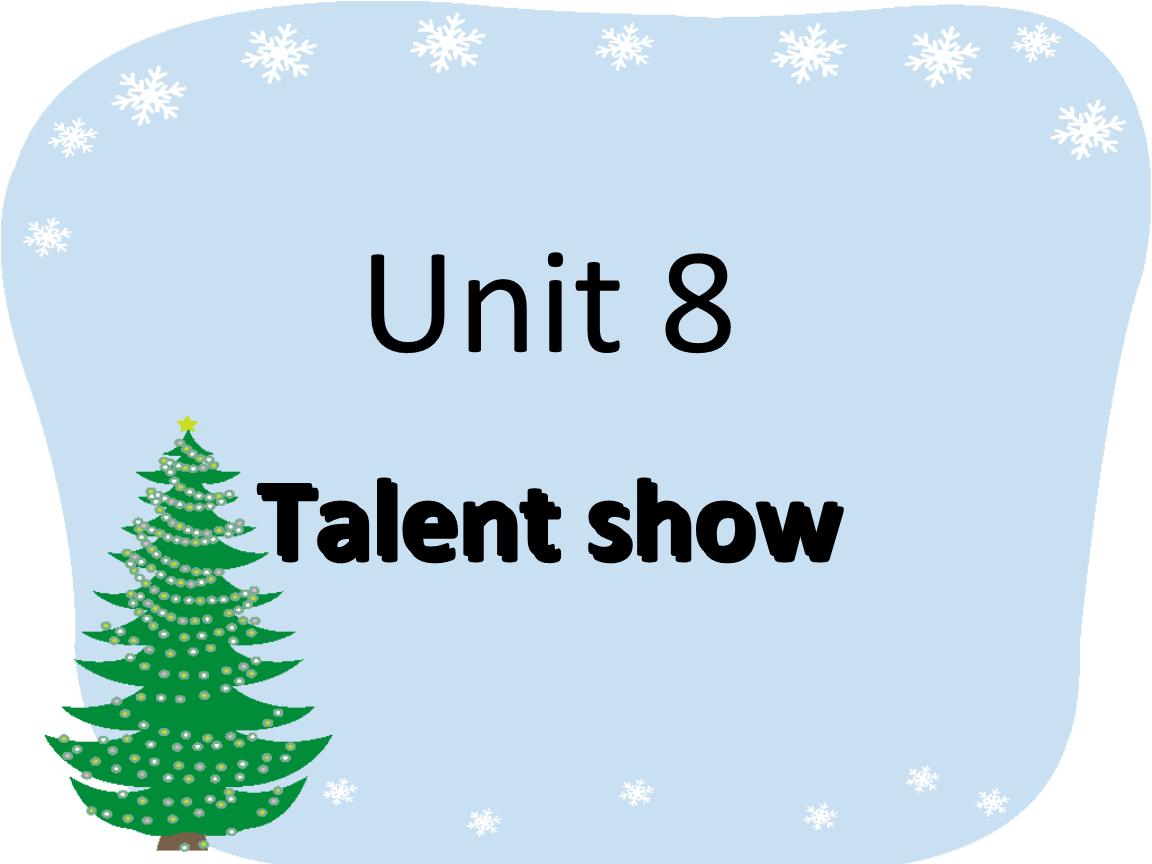 2017春北师大版(三起)四下unit 8《talent show》ppt课件5.ppt