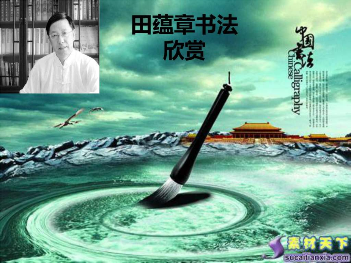 田蕴章书法作品_文学研究_人文社科_专业资料ppt培训课件.ppt