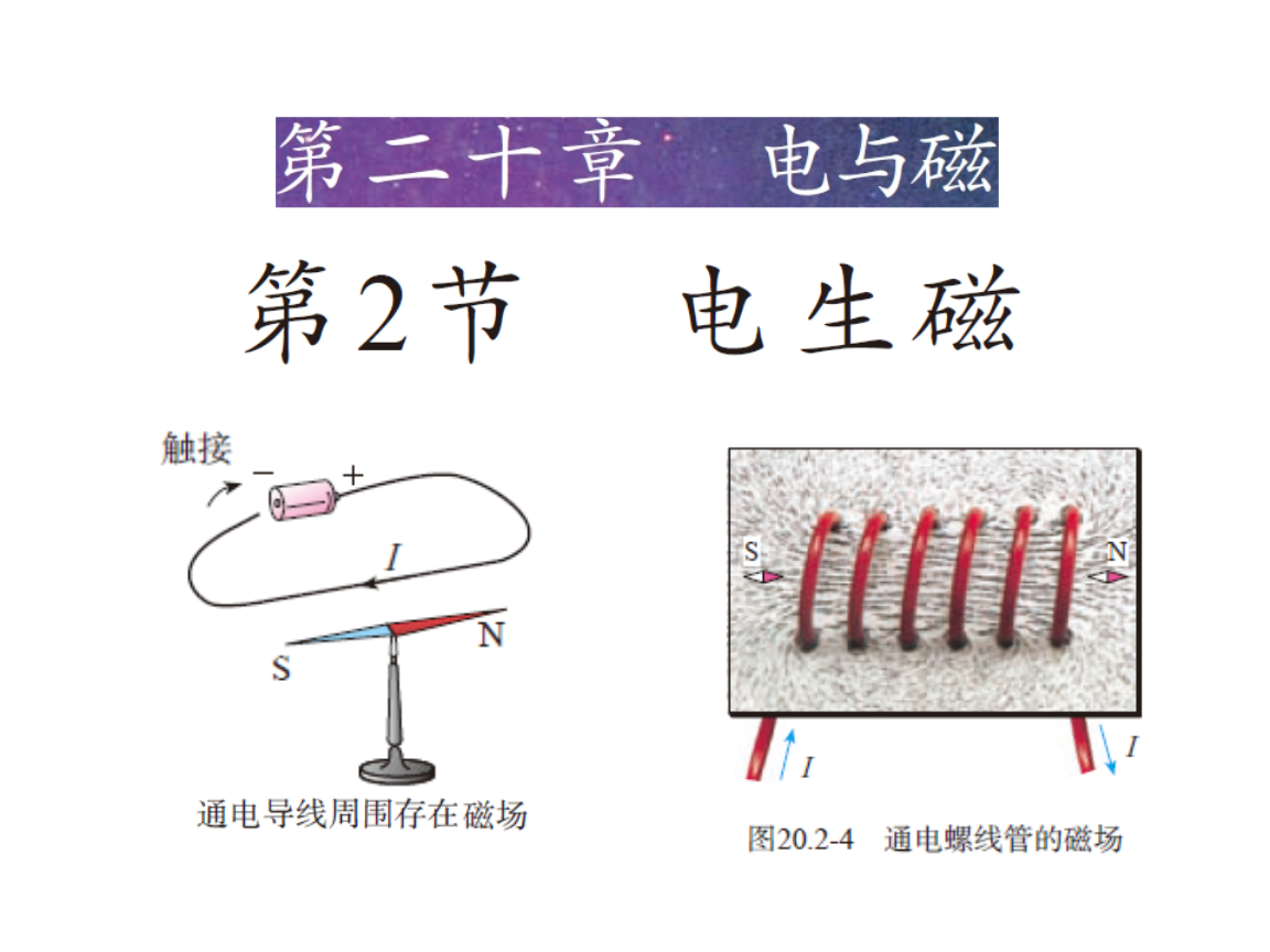 (人教2011课标版)九年级物理全册第20章《电与磁》第2节《电生磁》