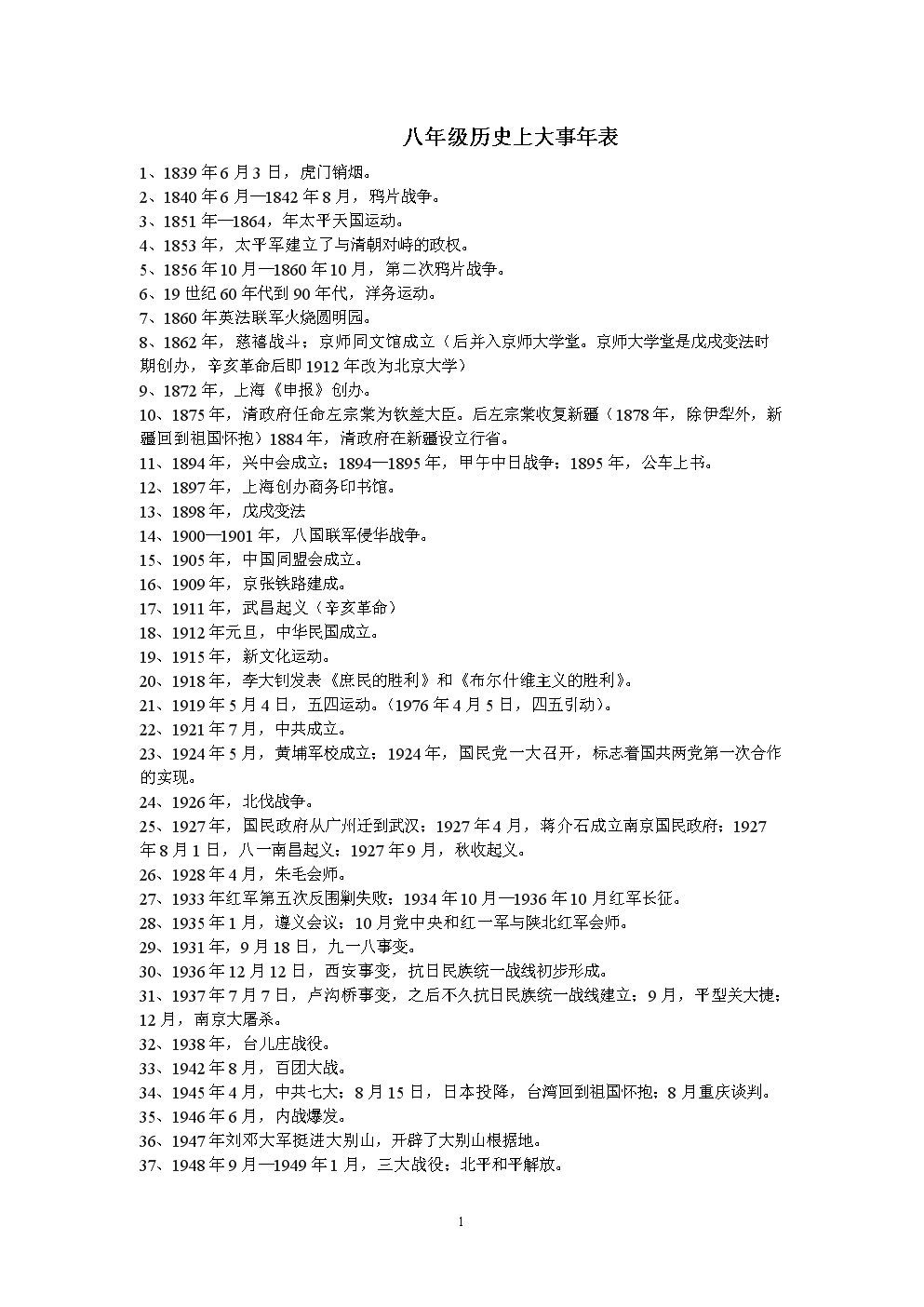 中考历史上大事年表【最新资料】.doc