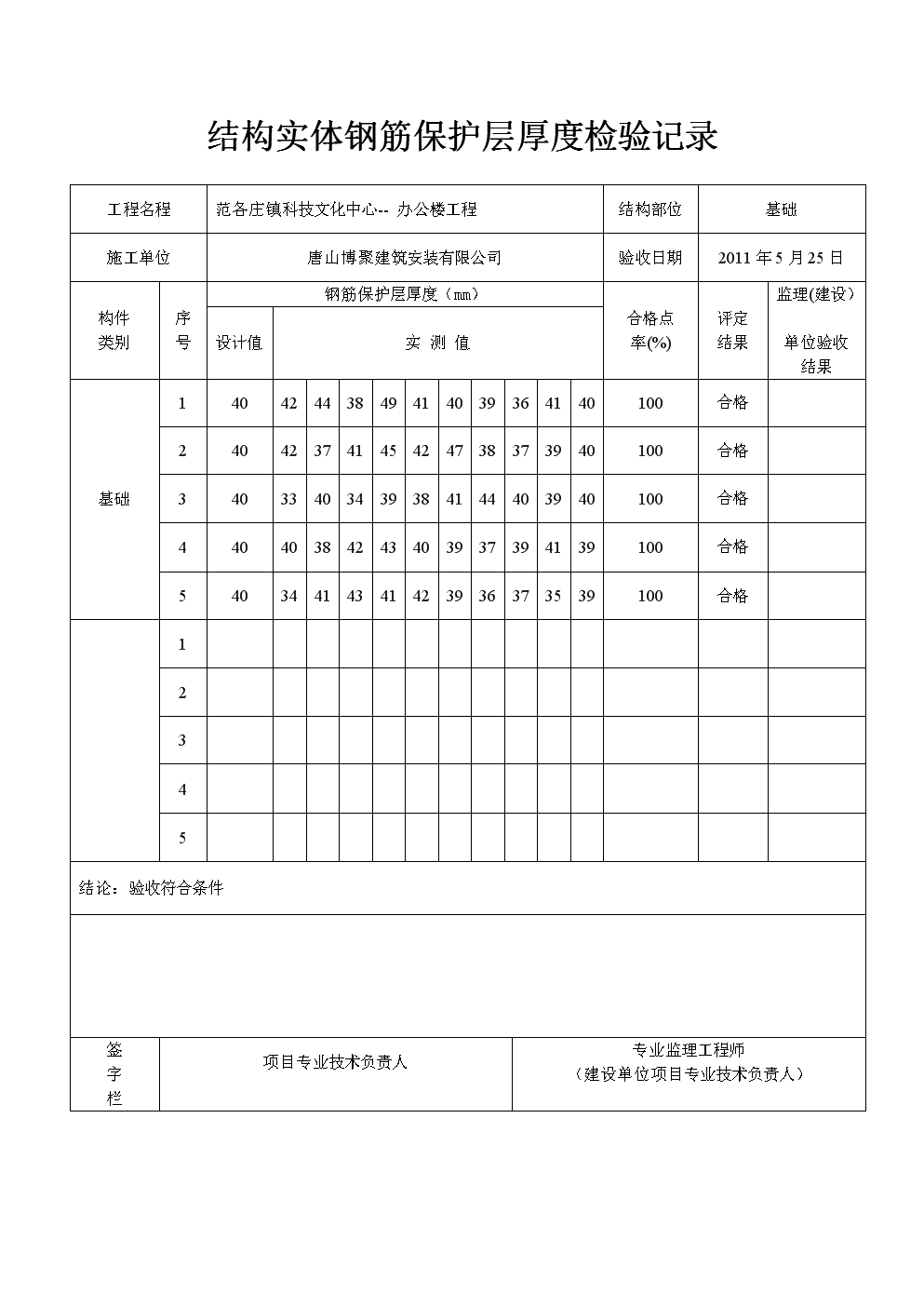 结构实体钢筋保护层厚检验记录.doc